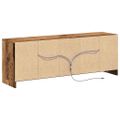 vidaXL TV jednotky 139,5 x 34 x 50 cm Hnedá Kompozitné drevo