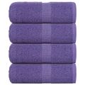 vidaXL Utierky na umývanie FROGN 4 ks fialové 30x30 cm 360 g/m²