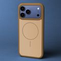 Ochranné puzdro Frame Thin Mag pre iPhone 17 Pro 6,3" / 18 Pro 6,3" hnedé