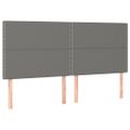 vidaXL Boxspring posteľ s matracom tmavosivá 200x200 cm látka