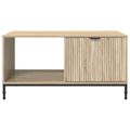 vidaXL Konferenčný stolík Sonoma dub 90 x 49 x 46 cm Kompozitné drevo