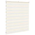 vidaXL Zebra roleta 130x100 cm šírka látky 125,9 cm polyester
