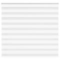vidaXL Zebra roleta biela 160x100 cm šírka látky 155,9cm polyester