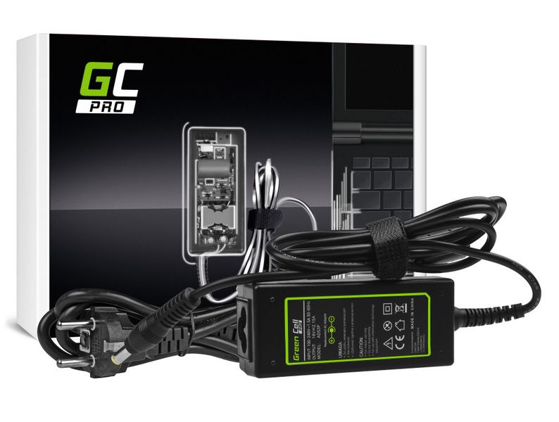 Green Cell AD53P PRO nabíjačka/AC adaptér pre Acer Aspire One 531 533 1225 D255 D257 D260 D270 ZG5