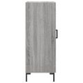 vidaXL Komoda sivý dub sonoma 34,5x34x90 cm spracované drevo