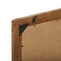 vidaXL Kúpeľňové zrkadlo Hnedá 50 x 22 x 70 cm Masívne obnovené drevo