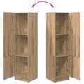 vidaXL Highboard Remeselný dub 31.5 x 32 x 122.5 cm