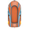 Bestway Nafukovací čln Oranžová 246 x 122 cm PVC