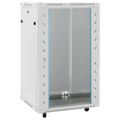 vidaXL 18U Serverová skriňa s otočnými nožičkami 19" IP20 60x60x100 cm