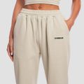 Dámske tepláky Aura Grey - GymBeam, veľkosť XL, 95 % cotton, 5 % elastane