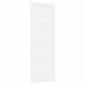 vidaXL Vnútorné dvere 83 x 232 cm Preglejka Biela