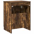 vidaXL Kúpeľňová skriňa Dymový dub 54 x 41 x 70 cm Kompozitné drevo