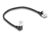 RJ45 Network Cable Cat.6A S/FTP Slim 90°