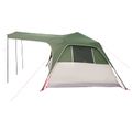 vidaXL Rodinný stan Zelená 305 x 275 x 190 cm Polyester a oceľ