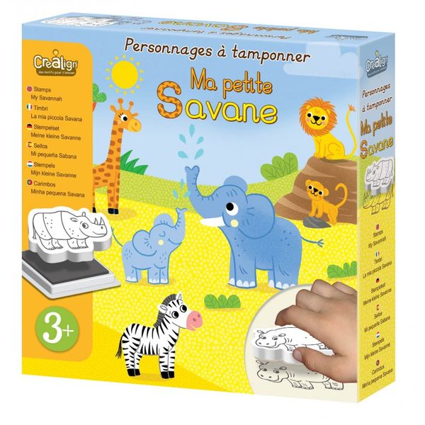 Penové pečiatky Moja savana