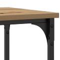 vidaXL Konzolový stôl dub artisan 100 x 35 x 75 cm