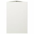 vidaXL Záhradné kvetináče 2 ks biele trojuholník 50x43x75 cm oceľ