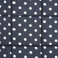 vidaXL Zimný paplón+vankúše, set 3ks, látka,tmavomodrá 240x220/80x80cm