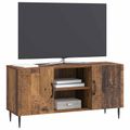 vidaXL TV skrinka Staré drevo 102 x 34,5 x 50 cm Kompozitné drevo