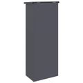 vidaXL Schránka na balíky s dverami Antracit 44,5 x 29 x 110,5 cm Oceľ