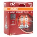 Halogénová žiarovka Osram H7 12V NIGHT BREAKER SILVER +100% /2 ks
