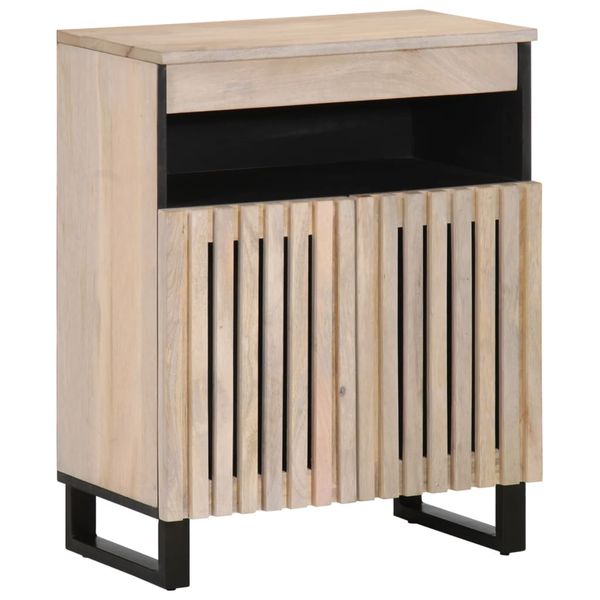 vidaXL Komoda 60x34x75 cm mangovníkový masív