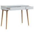 vidaXL Sada toaletného stolíka FAUSKE 5 ks Biela 100 x 50 x 143 cm