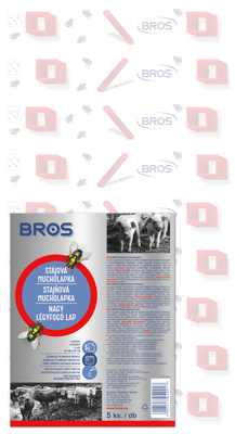 04901 Bros Stajňová mucholapka 5ks (32x60 cm)