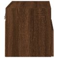 vidaXL TV nástenné skrinky 2 ks hnedý dub 40x30x30 cm kompozitné drevo