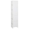 vidaXL Romdivider Panel Biela 176,5 x 165 cm MDF