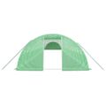 vidaXL Fóliovník s oceľovým rámom zelený 88 m² 22x4x2 m