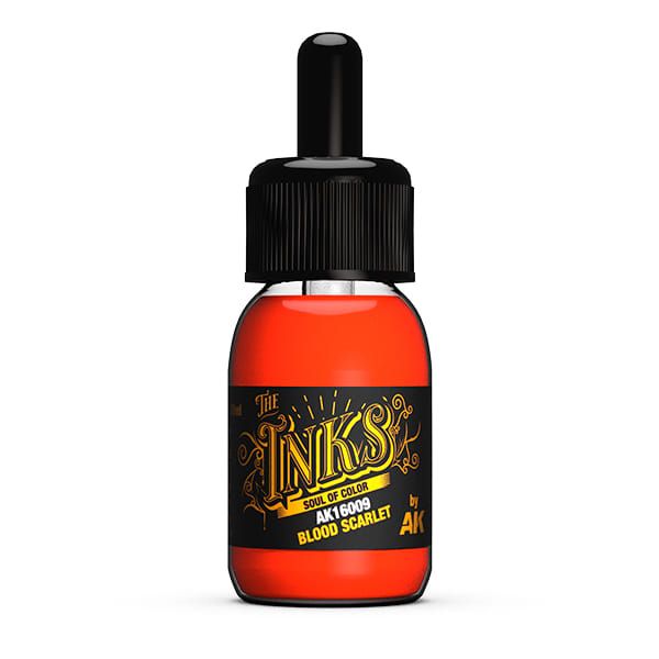 AK Interactive: Inks - Blood Scarlet