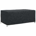 vidaXL Obal na nábytok Jednofarebný Čierna 240 x 110 x 70 cm 210D
