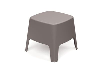 Stolička MILANE 485x485x420mm - zemito hnedá