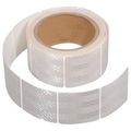 Samolepivá páska reflexná delená 1 m x 5 cm biela