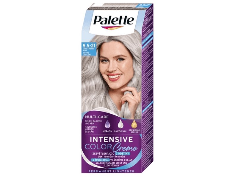 Palette Intensive Color Creme 9.5-21 Žiarivý striebro plavý 50 ml