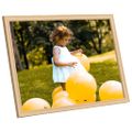 vidaXL Fotorámiky na stôl, koláž 3 ks, svetlý dub 20x25 cm