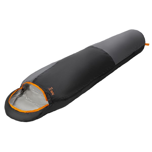 Spací vak NILS Camp NC1705 Ultralight čierny/oranžový