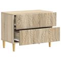 vidaXL Nočný stolík Dub sonoma 62 x 34,5 x 48 cm Kompozitné drevo