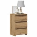 vidaXL Nočná skrinka Artisan Dub 40x35x62,5 cm Drevo