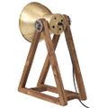 vidaXL Stolová lampa 25 W starožitná mosadzná 30x17x40 cm E27