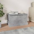 vidaXL Úložný box betónovo-sivý 50x30x28 cm spracované drevo