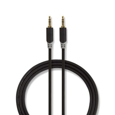 Kábel Jack 3,5mm konektor/Jack 3,5mm konektor 1m NEDIS CABW22000AT10