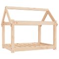 vidaXL Posteľ pre psa 81x60x70 cm borovicový masív