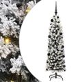 vidaXL Umelý vianočný stromček Zelená 150 cm PVC, oceľ a plast