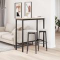vidaXL stôl Sonoma dub 100 x 40 x 100,5 cm Inžinierske drevo a oceľ