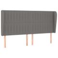 vidaXL Boxspring posteľ s matracom tmavosivá 200x200 cm látka