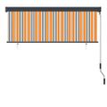vidaXL Vonkajšia zatemňovacia roleta 170x250 cm žltá a modrá
