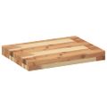 vidaXL Plávajúca polica 40x30x4 cm masívne drevo s olejovou úpravou, akácia