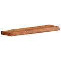 vidaXL Nástenné police 2 ks 60x20x3,5 cm, akáciový masív